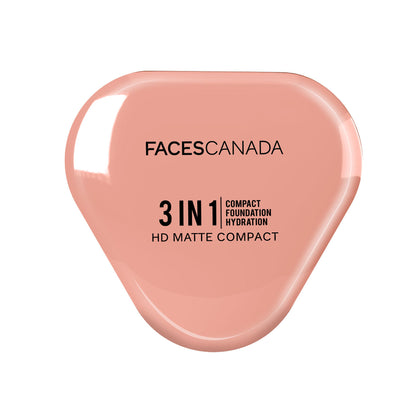 Faces Canada 3 in 1 HD Matte Compact – Truly Sand 04, 8 gm - image 3
