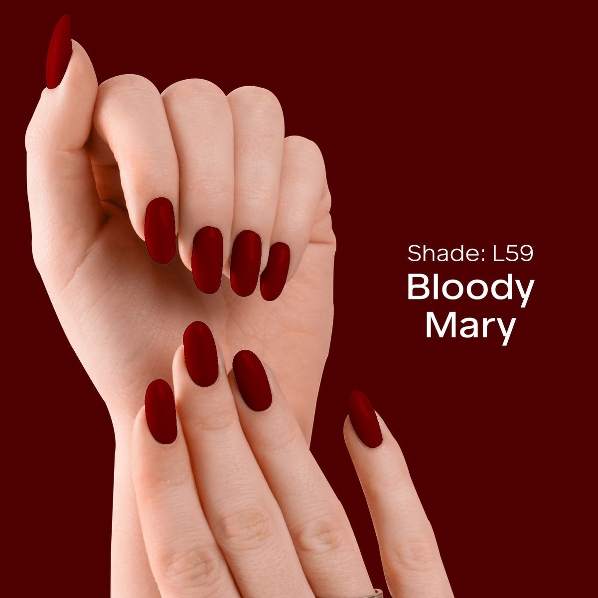 Faces Canada Ultime Pro Splash Luxe Nail Enamel – Bloody Mary (L59), 12 ml - image 4