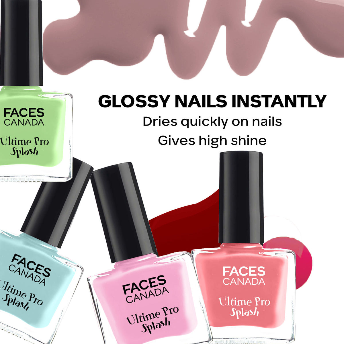 Faces Canada Ultime Pro Splash Mini Combo – Pastel Paradise, 22.4 ml - image 3