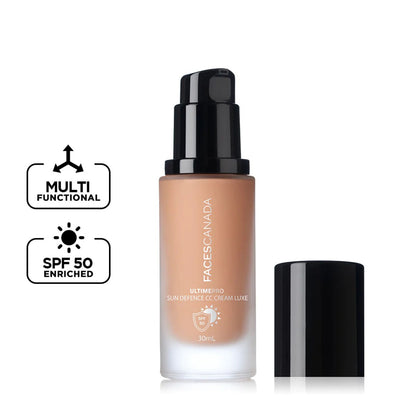 Faces Canada Ultime Pro Sun Defense CC Cream Luxe SPF 50 – Natural, 30 ml - Faces Canada