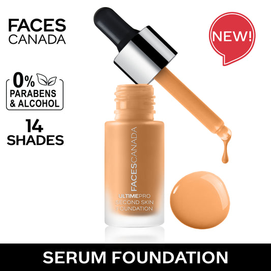 Faces Canada Ultime Pro Second Skin Foundation – Natural 02, 15 ml - Faces Canada