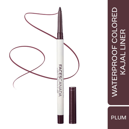 Faces Canada Ultime Pro Twist Eye Kajal Liner – Plum, 0.35 gm - Faces Canada