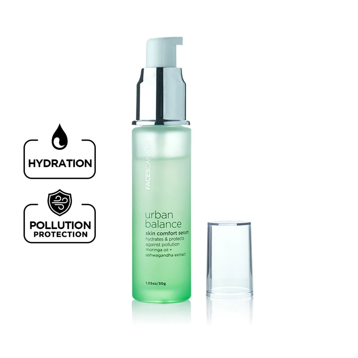 Faces Canada Urban Balance Skin Comfort Serum (30 ml) – For All Skin Types - Faces Canada