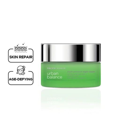 Faces Canada Urban Balance Youth Preserve Night Cream (50 gm) – For All Skin Types - Faces Canada