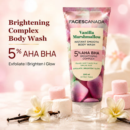 Faces Canada Vanilla Marshmallow Body Wash for Women (200 ml) – Sweet Vanilla Scented Shower Gel - image 2