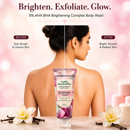 Faces Canada Vanilla Marshmallow Body Wash for Women (200 ml) – Sweet Vanilla Scented Shower Gel - image 3