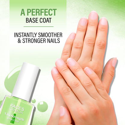 Faces Canada VitaStrength Base Coat, 5 ml – Strengthens Nails - image 2
