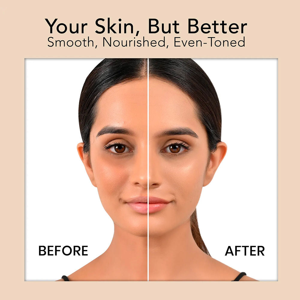 Faces Canada x NY Bae Ultimate Glow Combo (Faces Canada Strobe Cream Rose-gold(30 gm) +NY Bae 3 in 1 Serum Foundation with Primer Warm Milk 09 (30 ml) - image 3