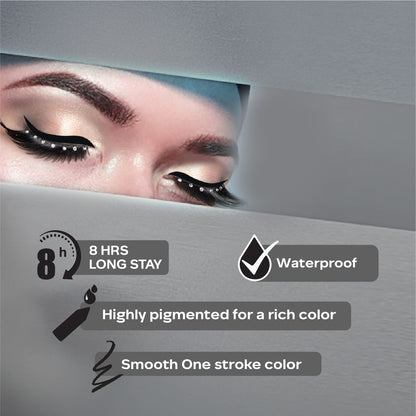 Faces Canada Ultime Pro Longwear Eye Pencil – Solid Black 02 1.2 gm - image 2