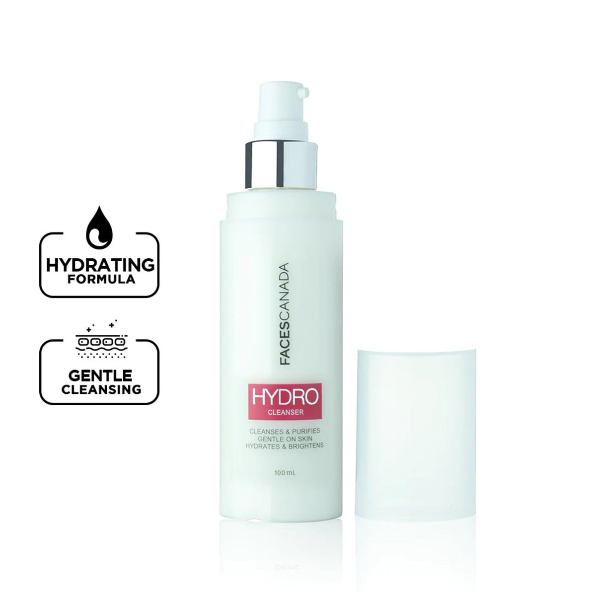 Faces Canada Hydro Gentle Cleanser, 100 ml – Cleanses Deeply - Faces Canada