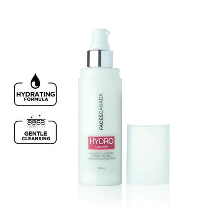 Faces Canada Hydro Gentle Cleanser, 100 ml – Cleanses Deeply - Faces Canada