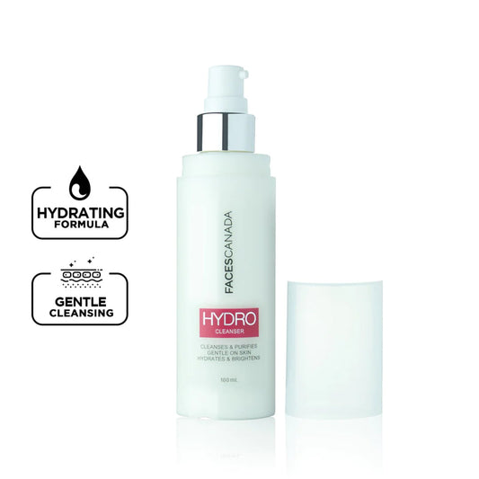 Faces Canada Hydro Gentle Cleanser, 100 ml – Cleanses Deeply - Faces Canada