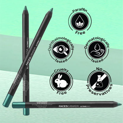 Faces Canada Ultime Pro Longwear Eye Pencil – Forest Green, 1.2 gm - image 5
