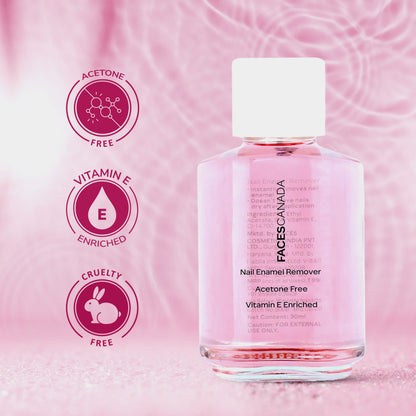 Faces Canada Nail Enamel Remover – Transparent 01 - image 5