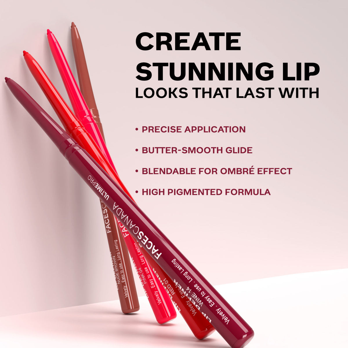 Faces Canada Ultime Pro Lip Definer – Red,0.35 gm - image 4