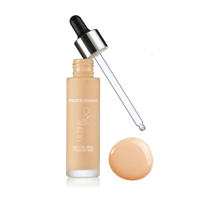 Faces Canada Ultime Pro Second Skin Foundation – Beige 03, 30 ml - image 2