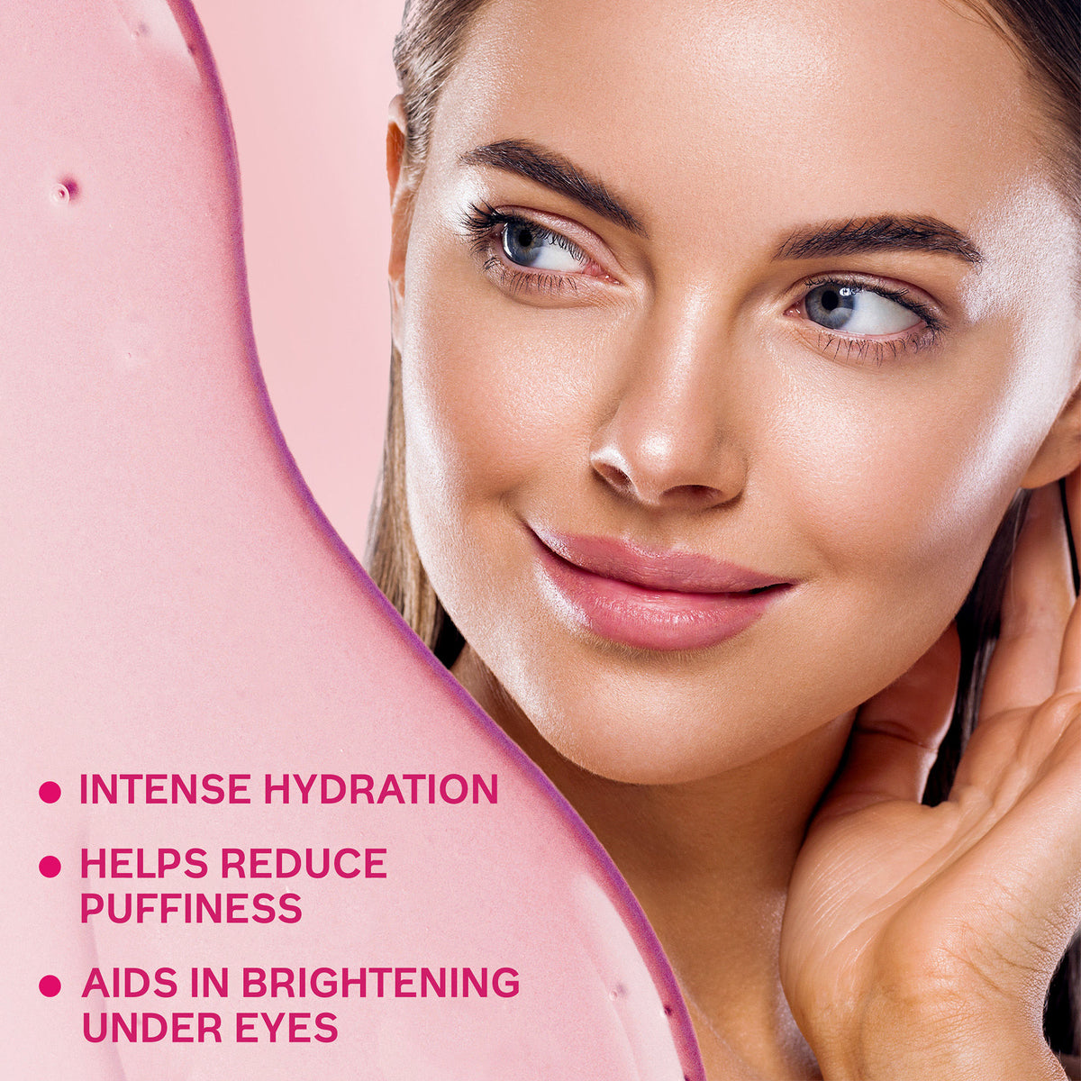Faces Canada Pink Aloe Vera Fresh Eyes Serum For Under-Eye Care, 15 ml – Squalene, Witch Hazel & Quinoa Extracts - image 5