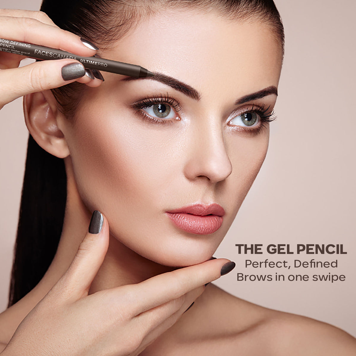Faces Canada Ultime Pro Eyebrow Defining Pencil – Dark Brown, 1.2 gm - image 4