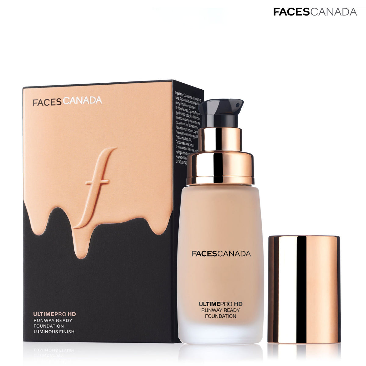 Faces Canada Ultime Pro HD Runway Ready Foundation – Ivory, 30 ml - image 4