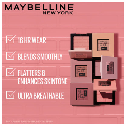 Maybelline New Fit Me Mono Blush, 16 HRs Easy to Use Long-lasting Cheek Blush, Pigmented Creamy Powder Blush Formula, Natural and True to Tone Blush - 60 Passionate - image 4