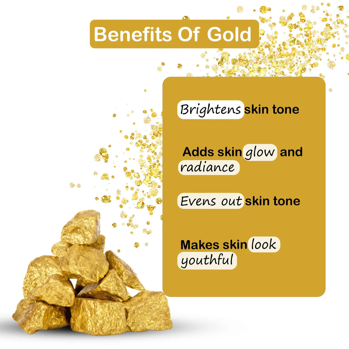 Good Vibes Combo Ubtan Insta Glow Powder + Gold Brightening Peel Off Mask (150/50 gm) - Good Vibes image 5