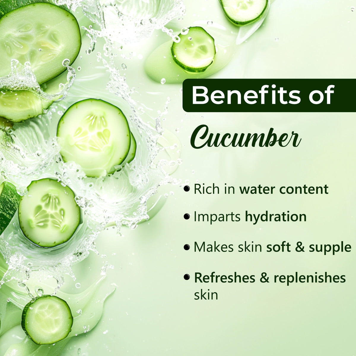 Good Vibes Cucumber Glow Toner (120 ml) - Good Vibes image 2