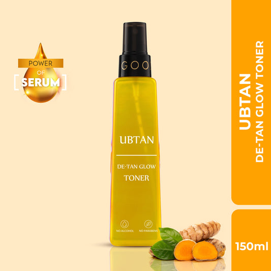 Good Vibes De-Tan Glow Toner Ubtan | Tan free, Brightening, Pigmentation (150 ml) - Good Vibes
