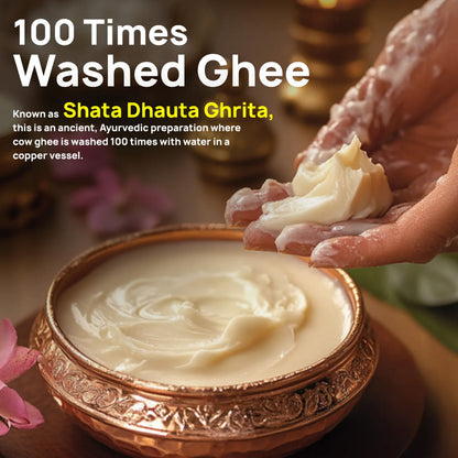 Good Vibes Double the Goodness: Ghee Lip Balm & Body Lotion | For Soft, Nourished Skin (Combo of 2) - Good Vibes image 2