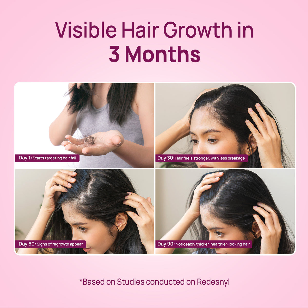 Good Vibes Onion Hair Fall Control Serum with 5X Actives | Onion, 0.5% Redensyl, Biotin, Fenugreek & Green Tea| Lightweight & Non-Sticky | Strengthens Roots | Promotes Hair Growth | Visible Growth in 3 Months | Best Results with Daily - 50 ml - Good Vibes image 5