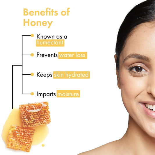 Good Vibes Honey Glow Toner | Hydrating, Moisturizing | No Parabens, No Alcohol, No Sulphates, No Mineral Oil, No Animal Testing (200 ml) - Good Vibes image 2