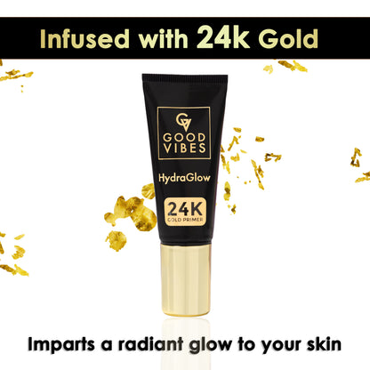 Good Vibes HydraGlow 24K Gold Primer (20 ml) - Good Vibes image 4