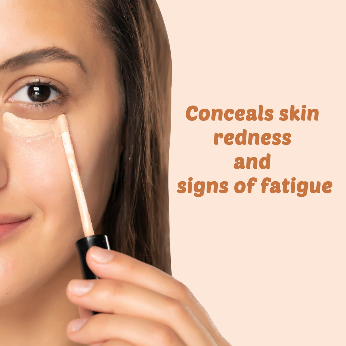 Good Vibes HydraGlow Liquid Concealer- Hazelnut 45 (4.8 ml) - Good Vibes image 3