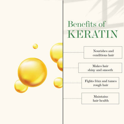 Good Vibes Keratin Nourishing Hair Mask | With Shea Butter | Hair Shine, Softening | No Parabens, No Sulphates, No Animal Testing (200 gm) - Good Vibes image 4