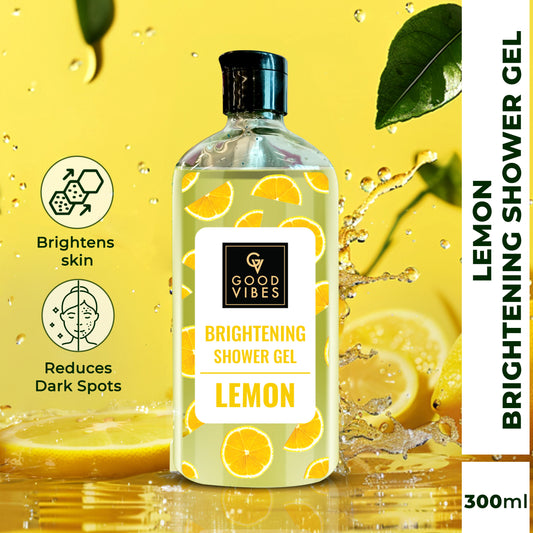 Good Vibes Lemon Brightening Shower Gel (300 ml) - Good Vibes