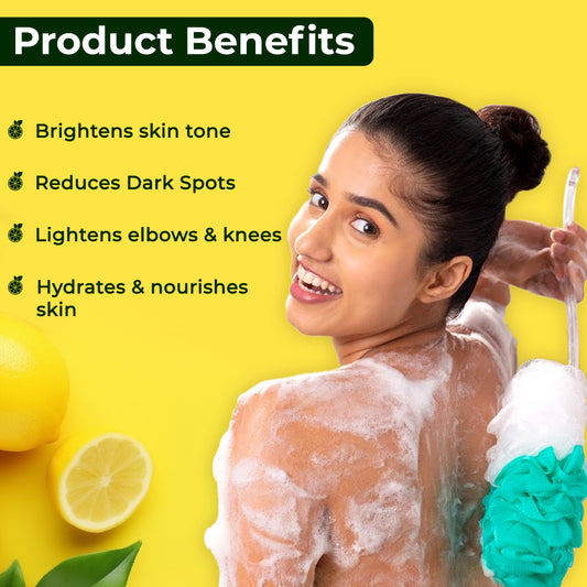 Good Vibes Lemon Brightening Shower Gel (300 ml) - Good Vibes image 2