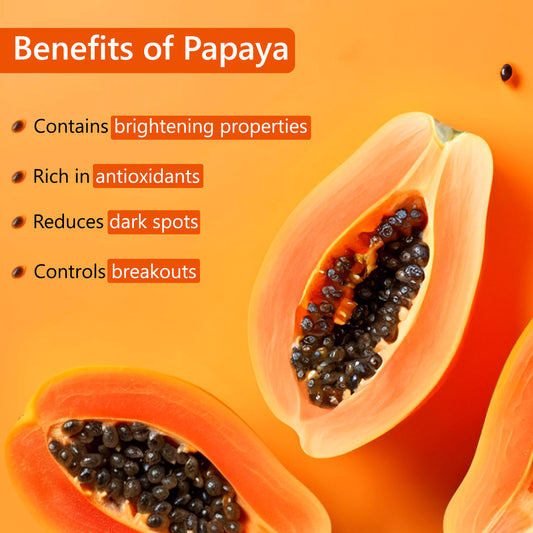 Good Vibes Papaya Brightening Even Skin Tone Face Wash with Power of Serum (120 ml) - Good Vibes image 2