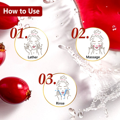 Good Vibes Rosehip Hydrating Glow Face Wash | Deep Pore Cleansing Moisturizing Brightening | Gentle Face Wash (120 ml) - Good Vibes image 4