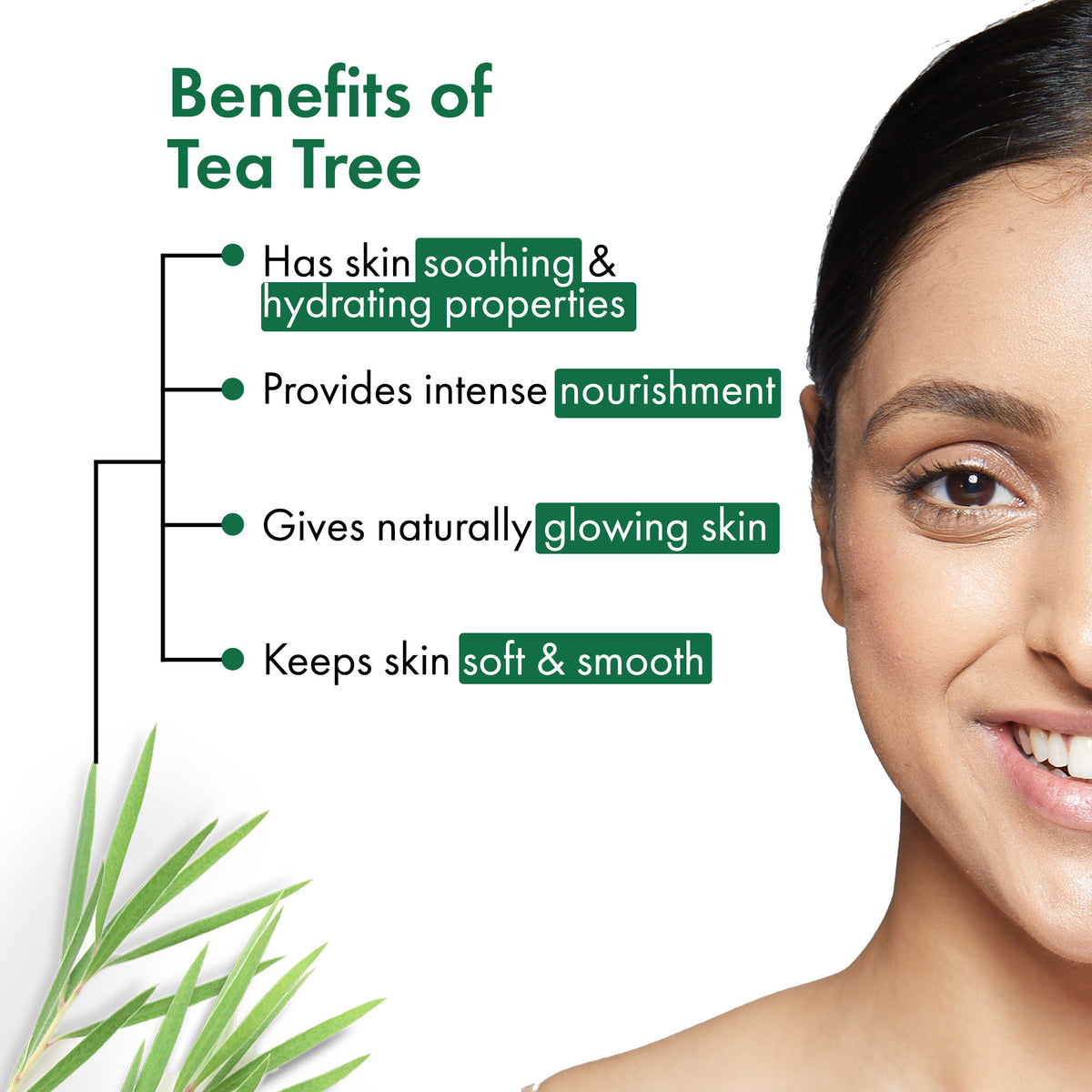 Good Vibes Acne Control Tea Tree Cleansing Toner with Power of Serum | Treats Acne (120 ml) - Good Vibes image 4