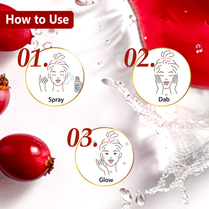Good Vibes Hydrating Glow Toner Brightening Rosehip with Power of Serum (200 ml) - Good Vibes image 4