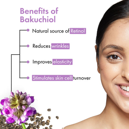 Good Vibes Bakuchiol Age Defying Sheet Mask | For Soft & Smooth Skin | Fights Signs Of Ageing (20 gm) - Good Vibes image 2