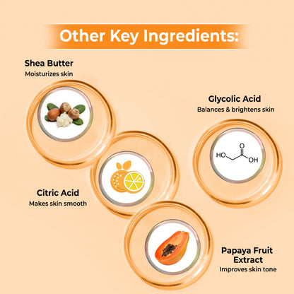Good Vibes Skin Radiance Facial Kit - Papaya (40 gm) - Good Vibes image 4