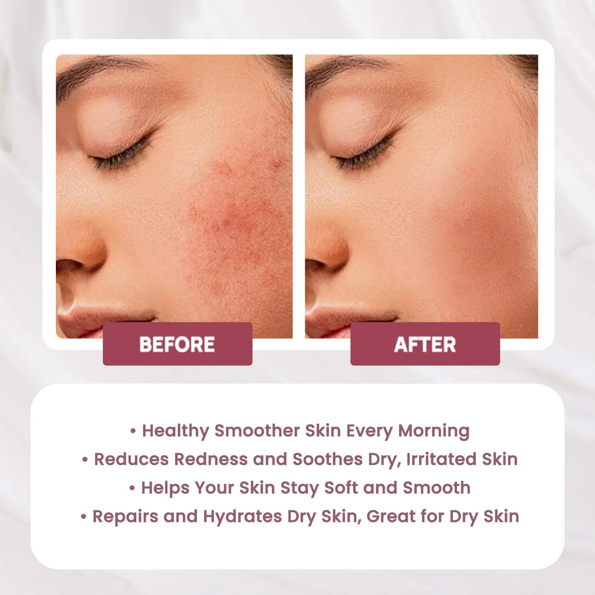 Good Vibes Skin Repair Milk Night Cream with 100% Pure Raw Goat Milk | Improved Skin Texture Every Morning| Infused with Ceramides | Suitable for Dry Skin | All Skin Types (50 gm) - Good Vibes image 4