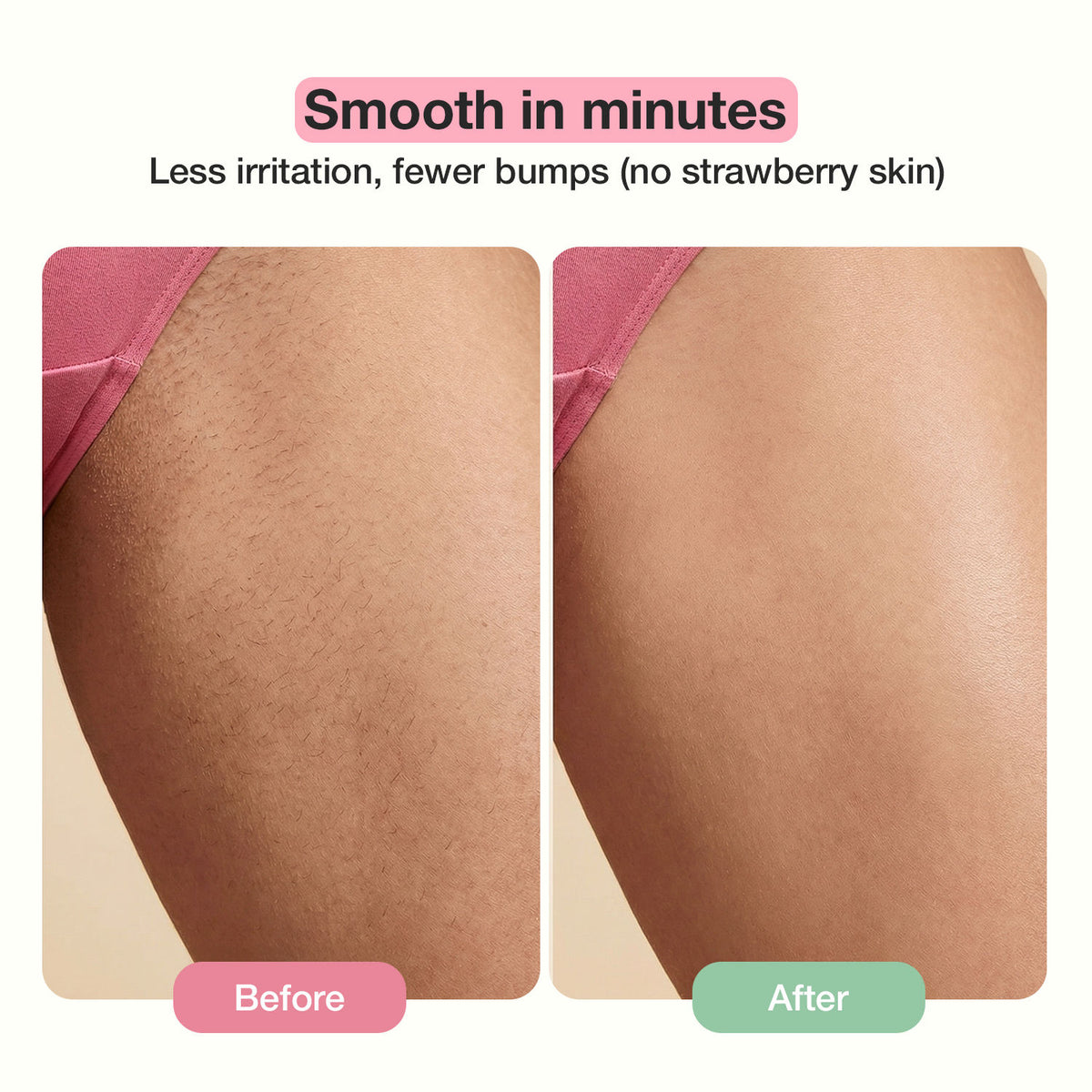 Good Vibes Smooth Glide Bikini Razor for Women | Japanese Nano Precision Blade | Safe & Gentle Bikini Line Trimmer | Smooth Shave | Irritation-Free Shave | Precise Touch-Ups | For Sensitive Skin 1 pc - Good Vibes image 4
