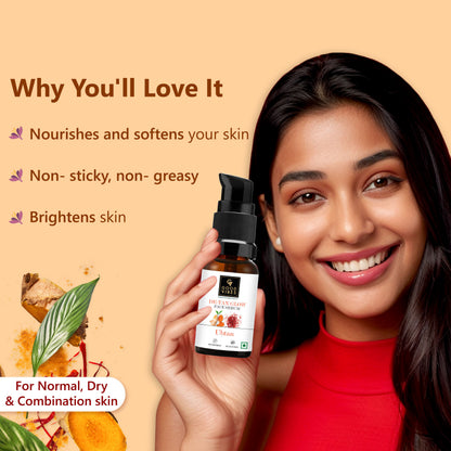 Good Vibes Ubtan CTSM De- tan Glow with (Fash wash 120ml + Toner 120ml+ Serum 30ml + Day cream 50 gm) - Good Vibes image 5