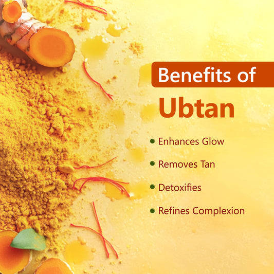 Good Vibes De-Tan Glow Face Mask Ubtan with Power of Serum | Tan Removal & Gentle Exfoliation (100 gm) - Good Vibes image 2