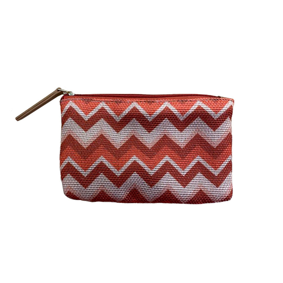 GWP Good Vibes  Jute Pouch - Orange - Good Vibes