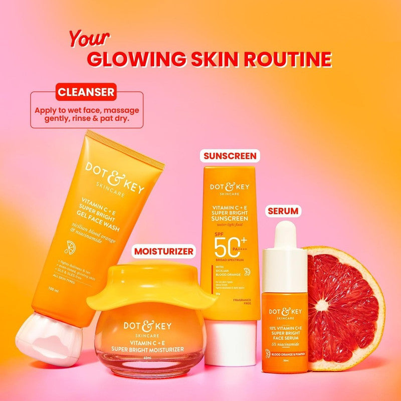 Dot & Key Vitamin C + E Super Bright Gel Face Wash