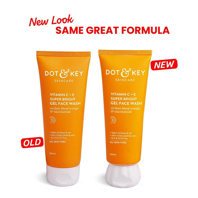 Dot & Key Vitamin C + E Super Bright Gel Face Wash