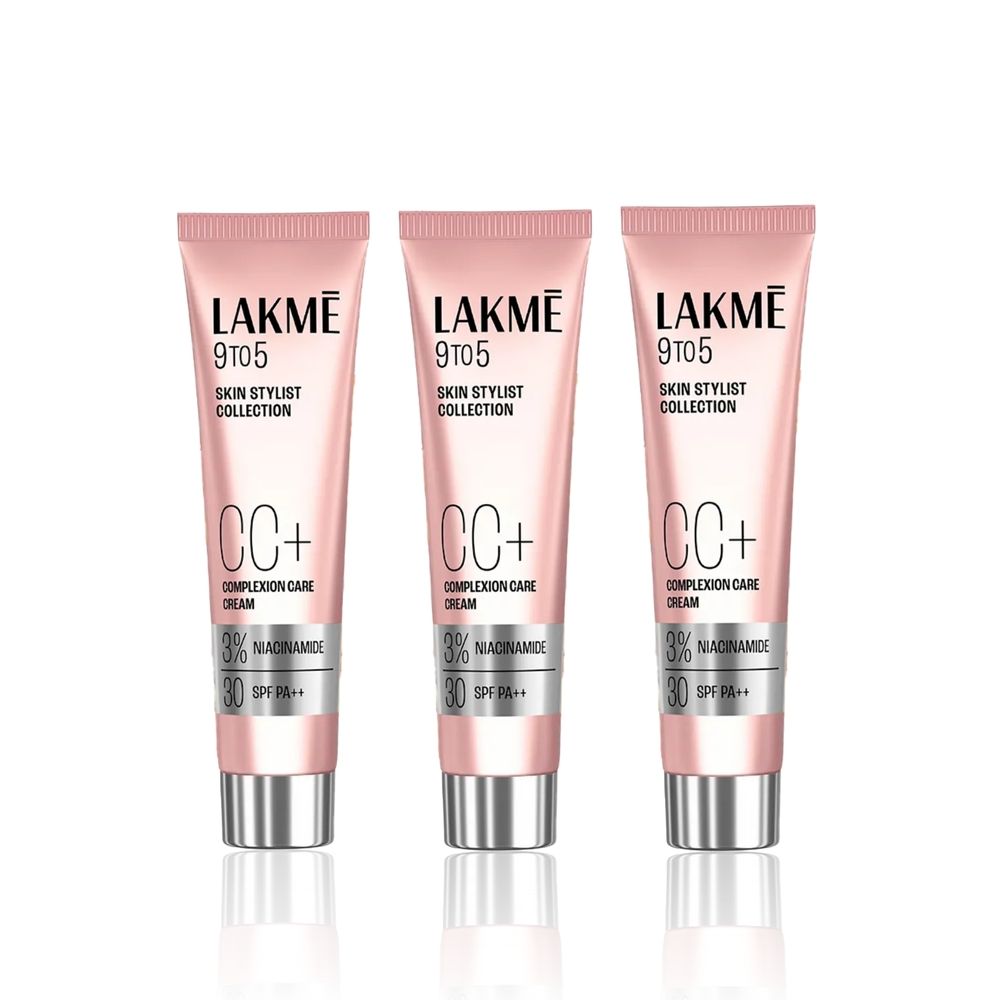 Lakme 9 to 5 CC Cream Honey 30 g (Pack of 3)