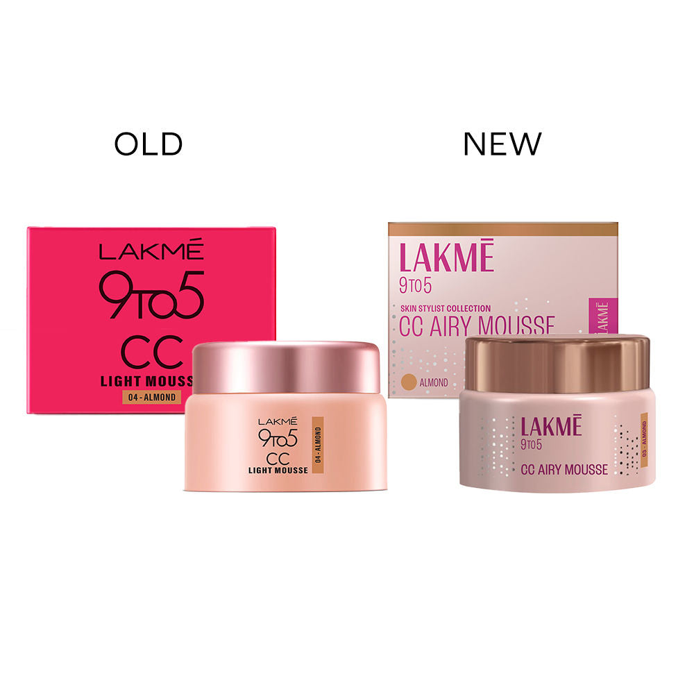 Lakme 9 to 5 CC Mousse Almond 25 g - Image 3